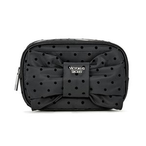 Victoria's Secret Velvet Dot Beauty Bag